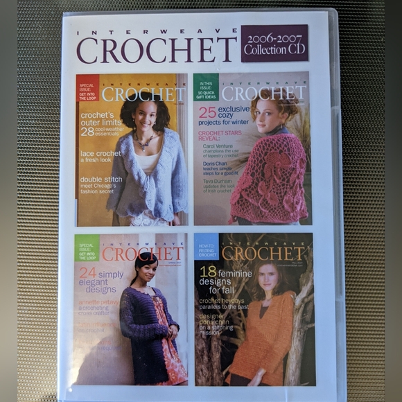 Interweave Crochet 2006 - 2007 Collection CD - Picture 1 of 3